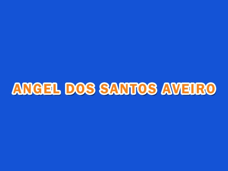 angel dos santos aveiro